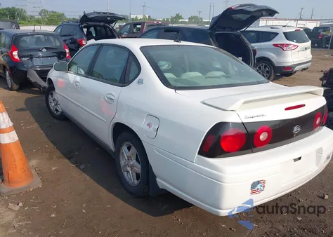 2005 Chevrolet Impala Base из США, поврежденный, VIN 2G1WF52E959335990